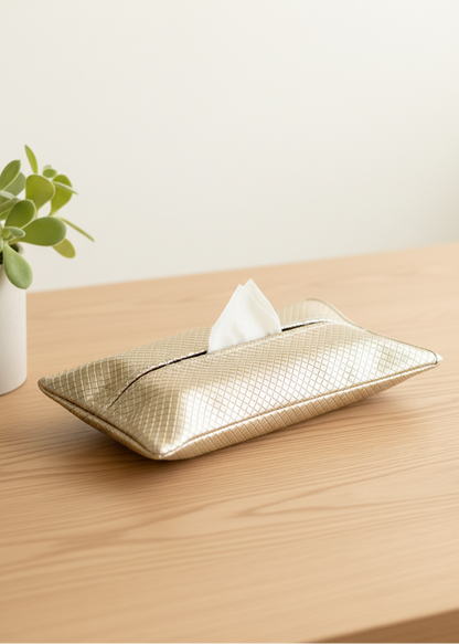 Braided Gold Tissue Cover