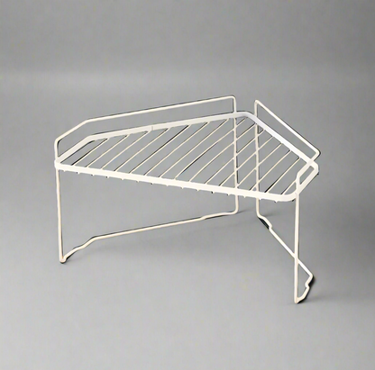 Kitchen Corner Rack - White