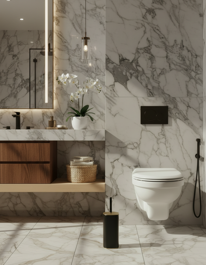 Merlowe Toilet Brush - Black