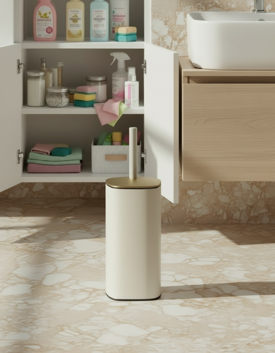 Merlowe Toilet Brush - Beige