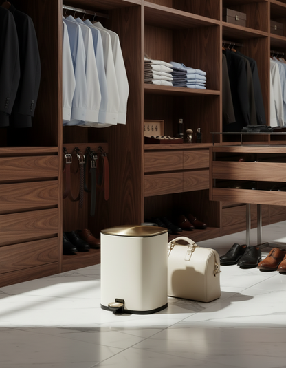 Merlowe Dustbin - Beige (6L)