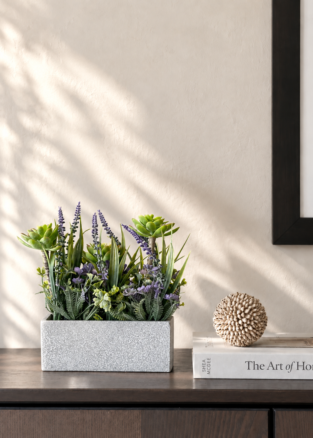 Artificial Alpine Bloom Succulent