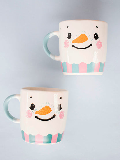 Snowman Mug - Set of 2