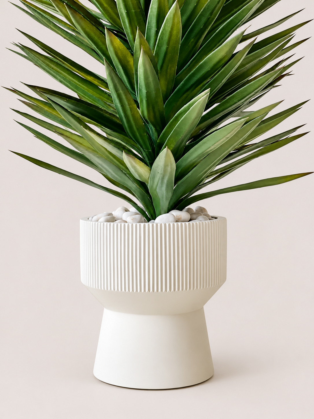 Artificial Green Chiba Agave Plant - 3.6 Feet