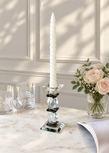 Black Axis Candle Stand - Medium