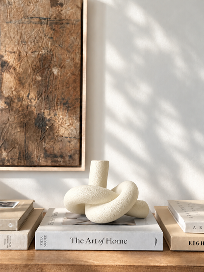Arden Ivory Knot Accent