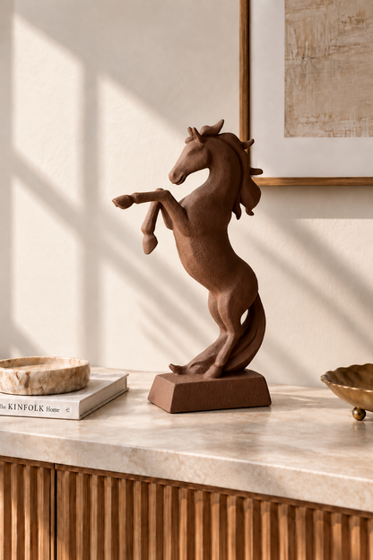Regal Brown Horse Accent