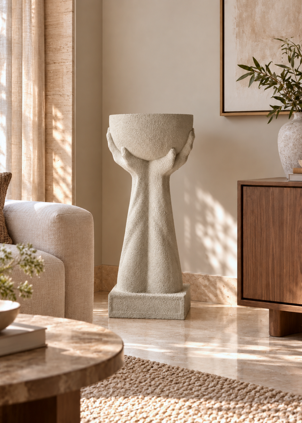 Lucca Planters - Beige