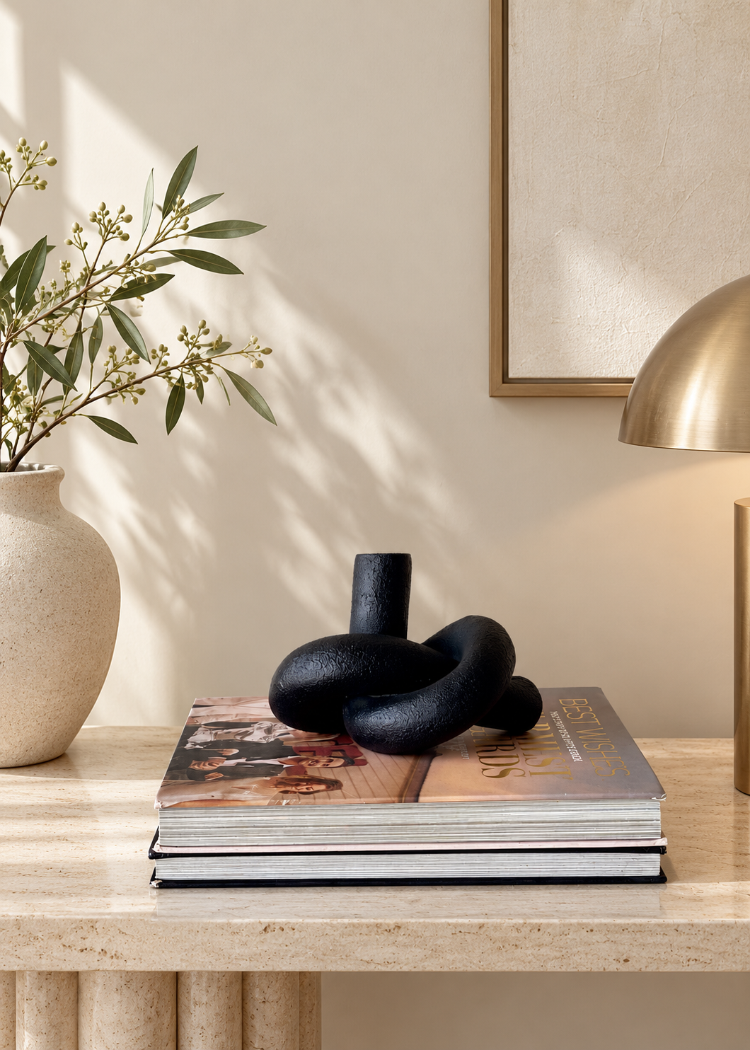 Arden Black Knot Accent
