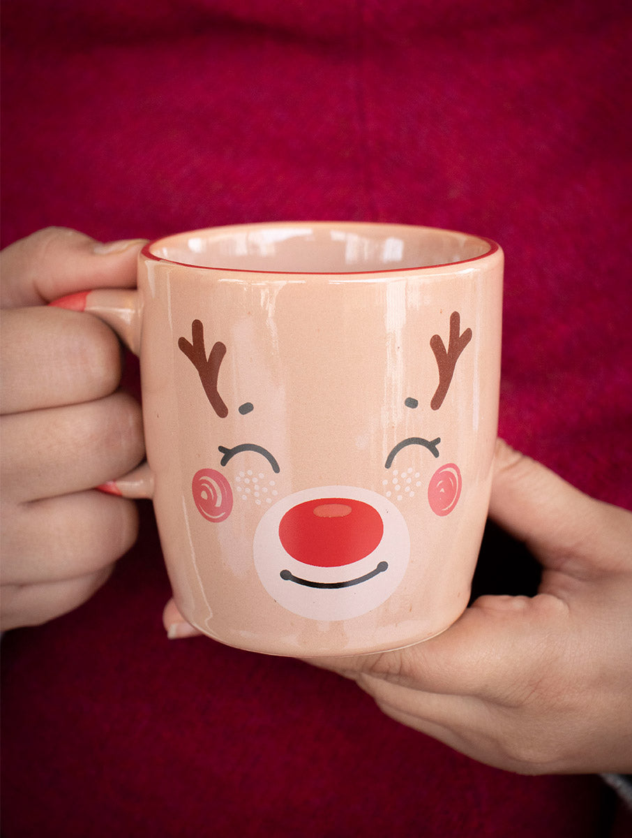 Reindeer Mug - Set of 2