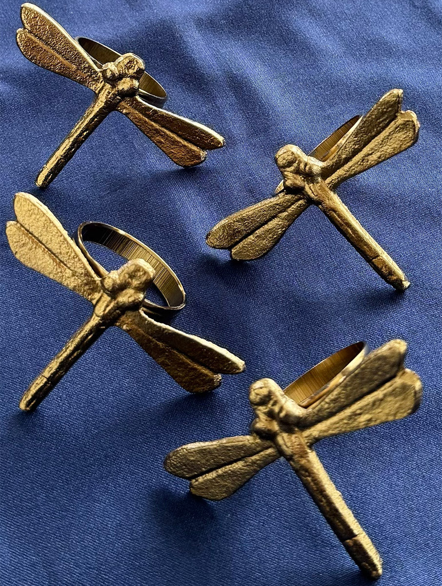 Napkin Ring - Dragonfly (Set of 4)