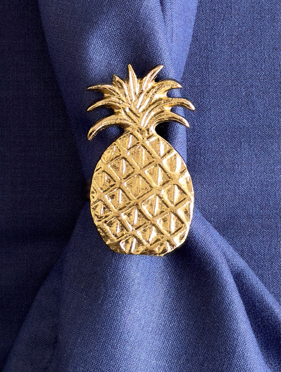 Napkin Ring - Pineapple (Set of 4)