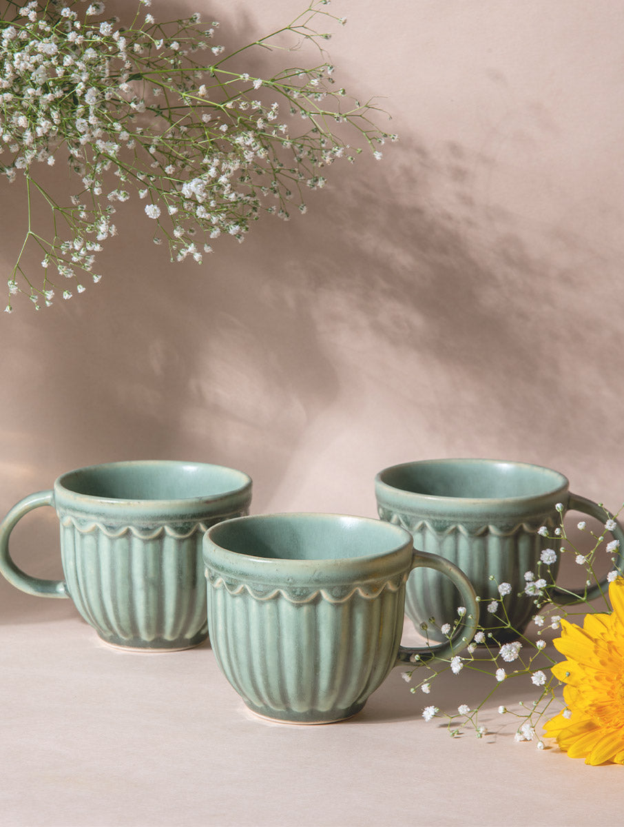 Savannah Mug - Green (Set of 2)