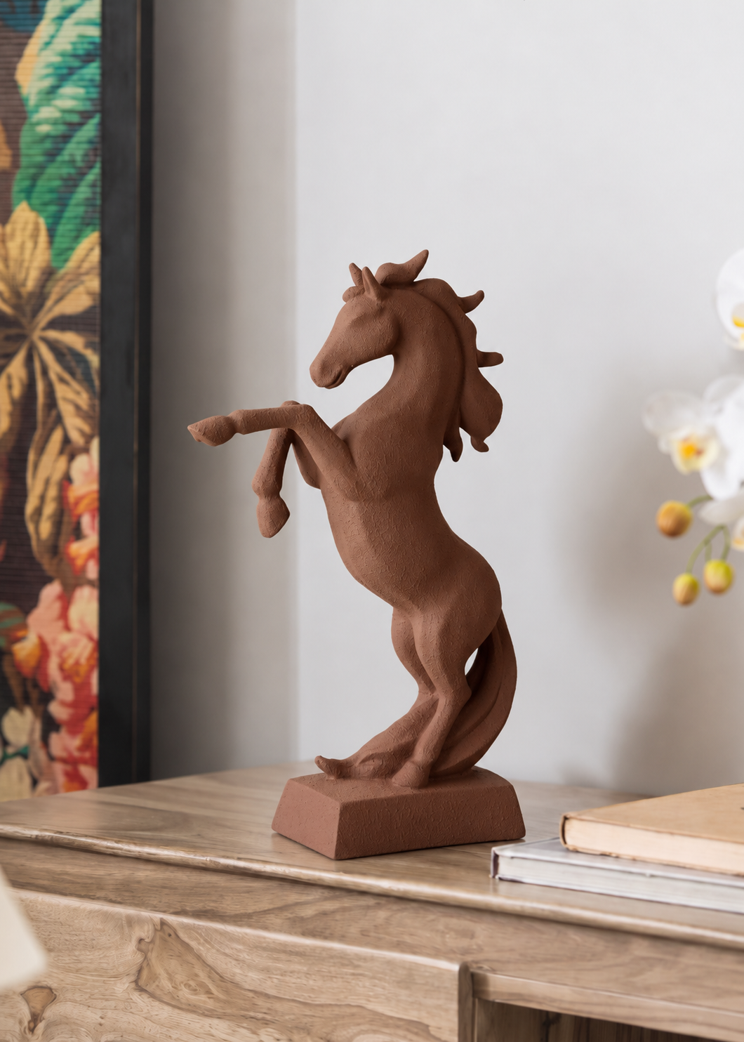 Regal Brown Horse Accent