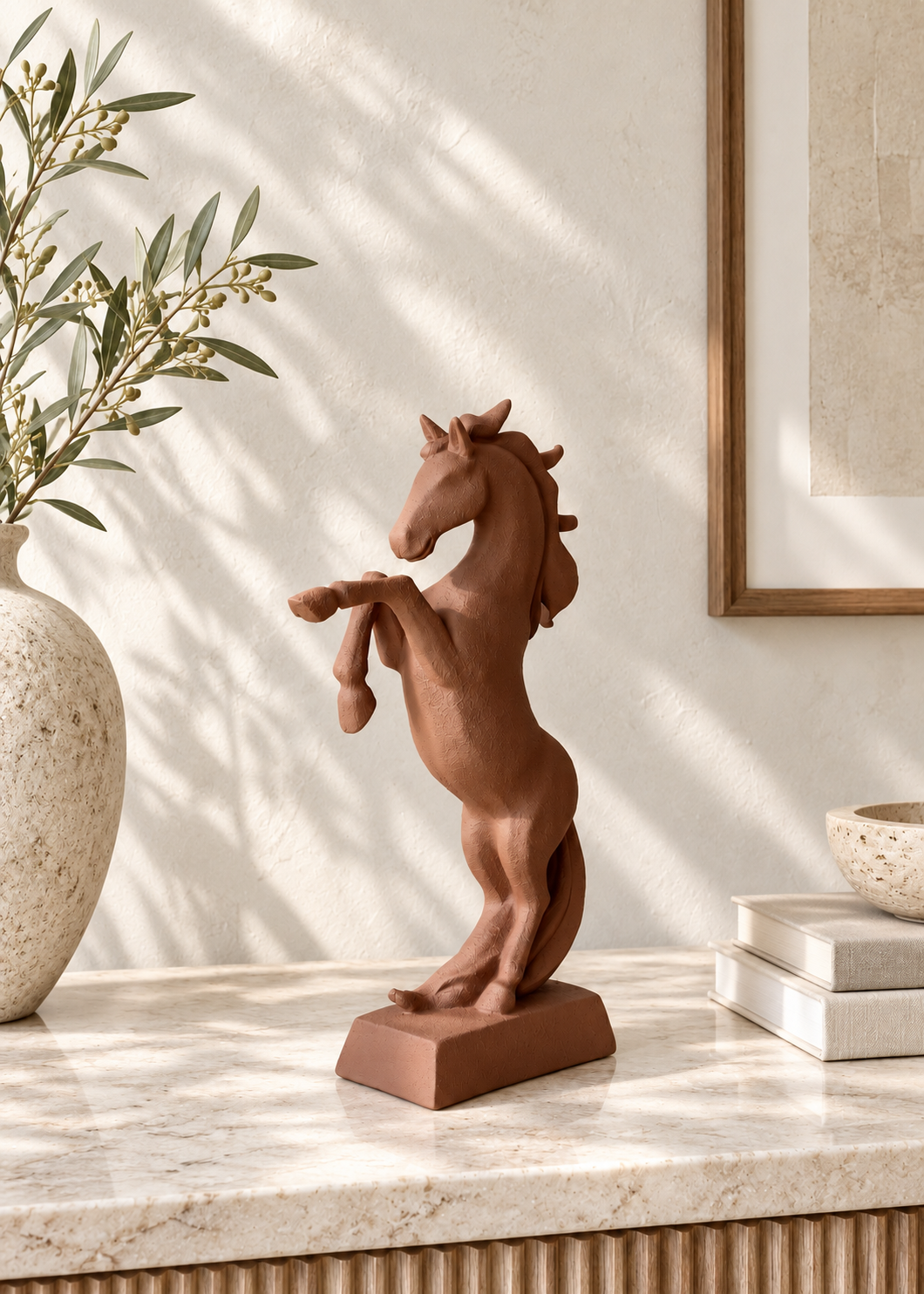 Regal Brown Horse Accent
