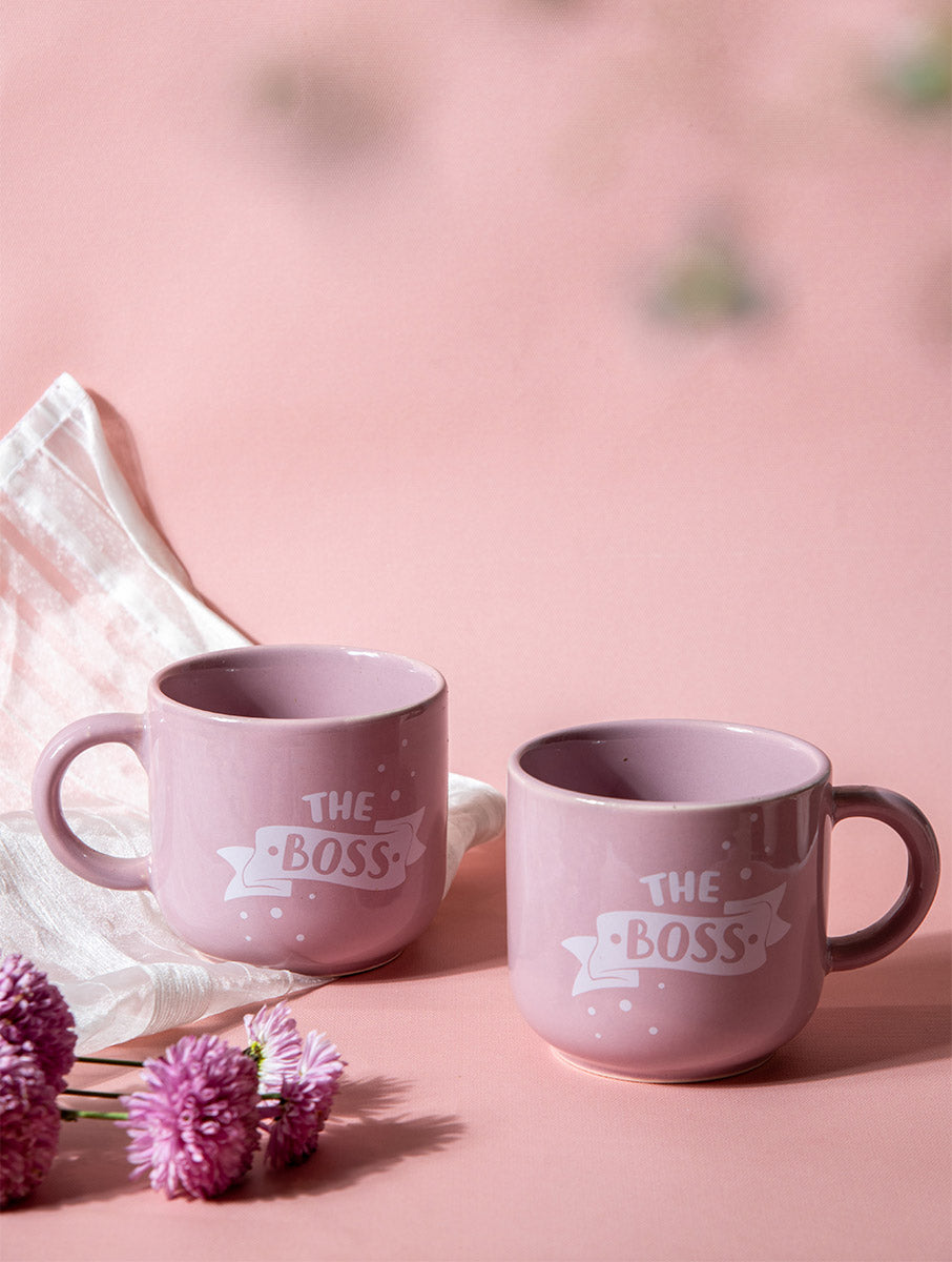 The Boss Mug (Set of 2)