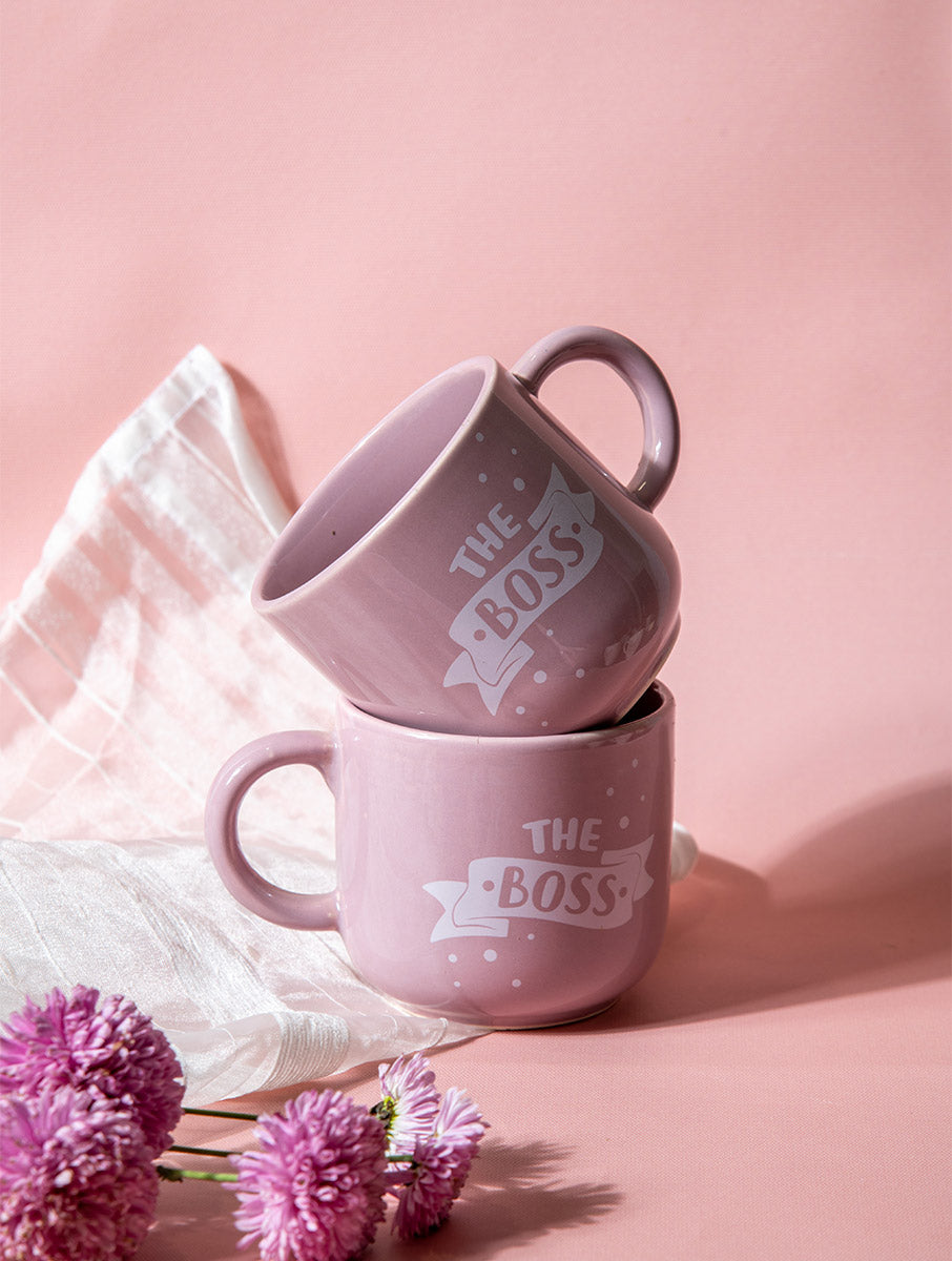 The Boss Mug (Set of 2)