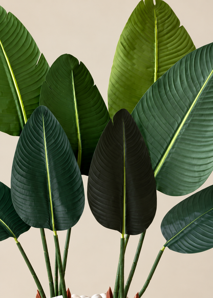 Artificial Broad Leaf Banana Plant - 4 Feet
