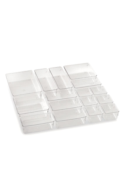 Multi-functional Storage Organizers - Set Of 16