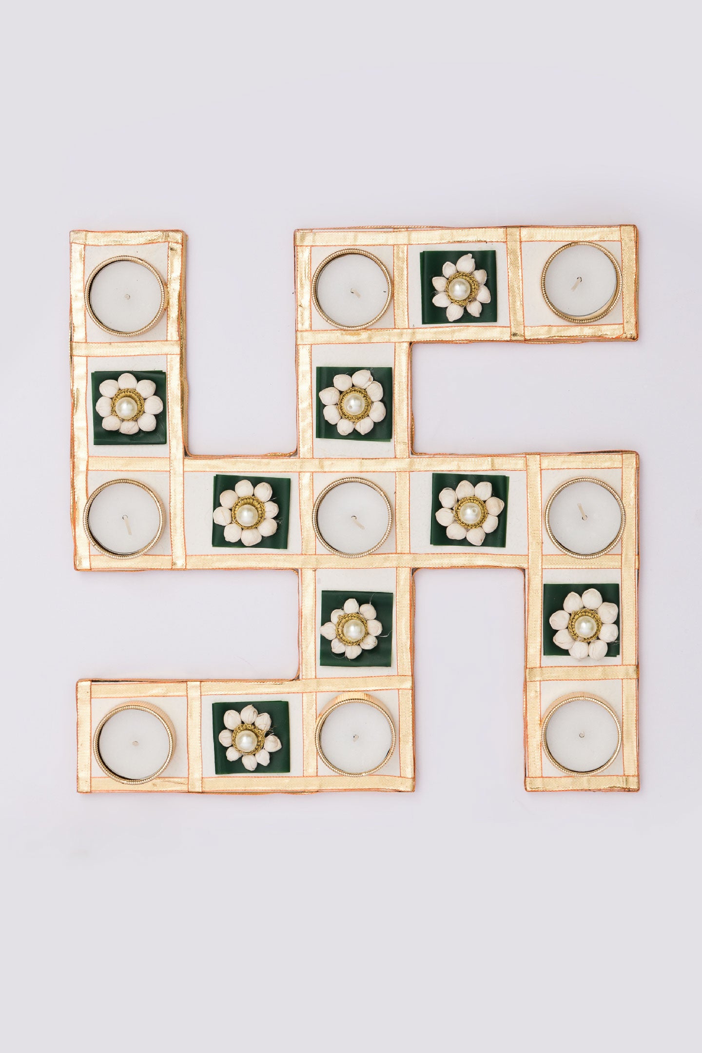 Jasmine Swastik Diyas