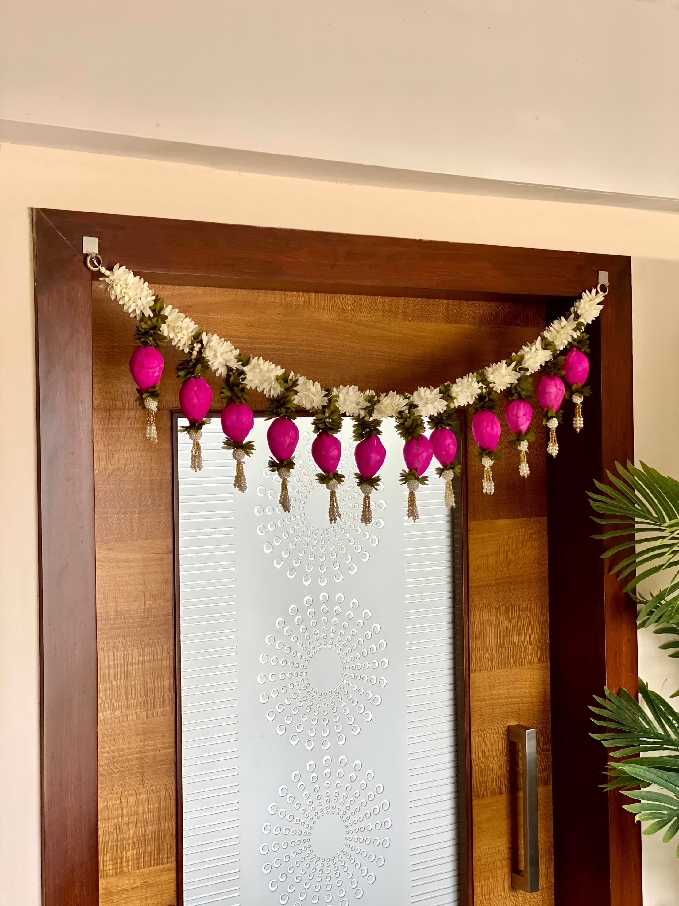 Festive Shubh Lotus Toran
