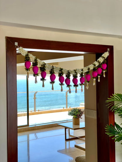 Festive Shubh Lotus Toran