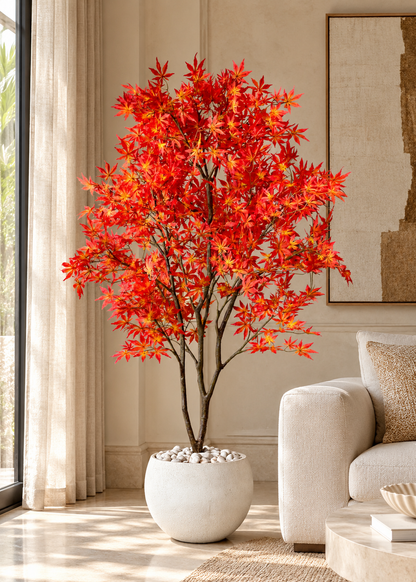 Artificial Japanese Maple Plant - 6.5 Feet