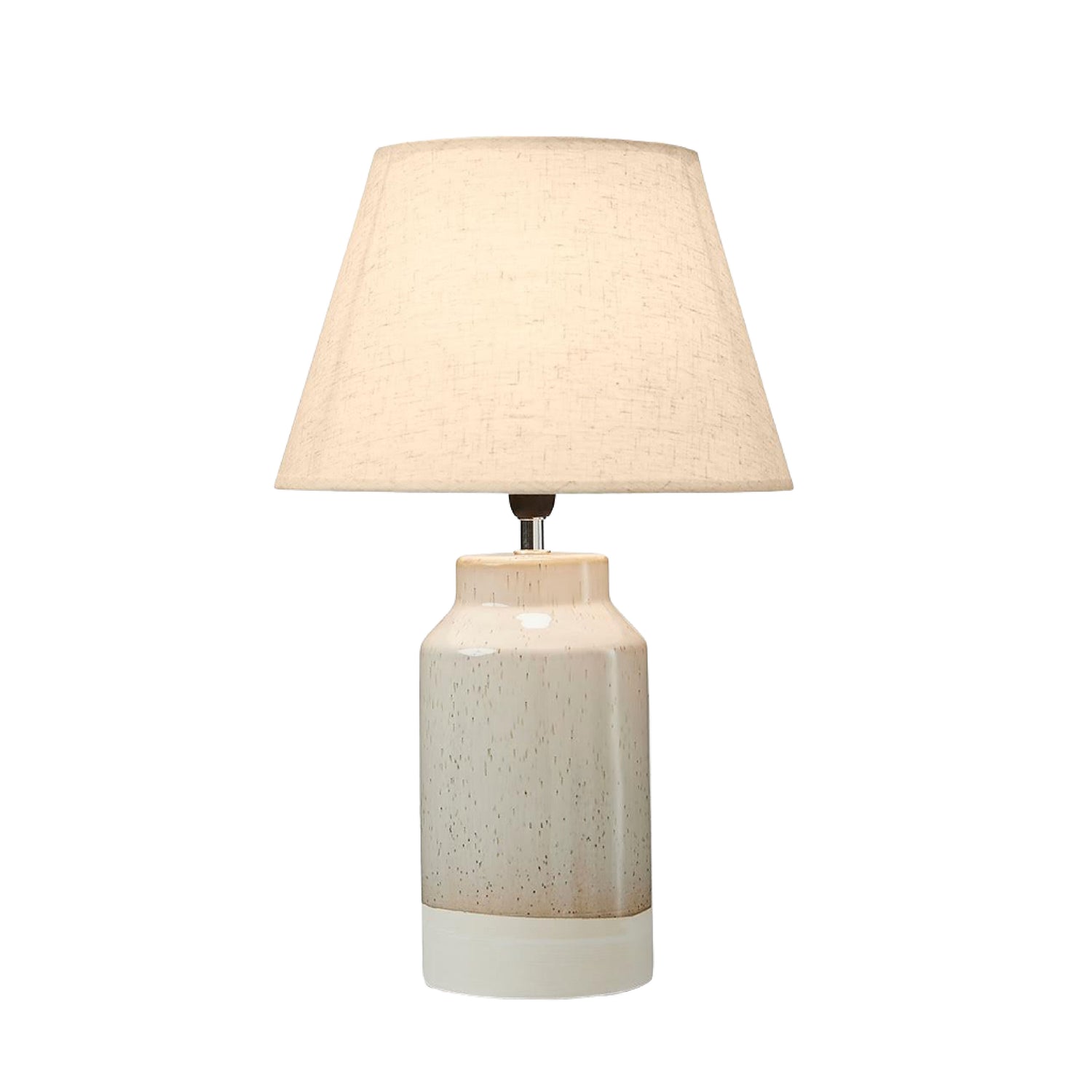 Porcelain Table Lamp With Shade