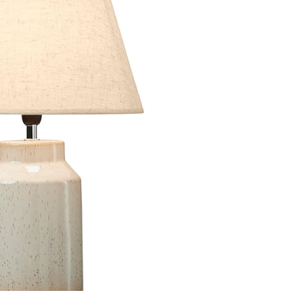 Porcelain Table Lamp With Shade