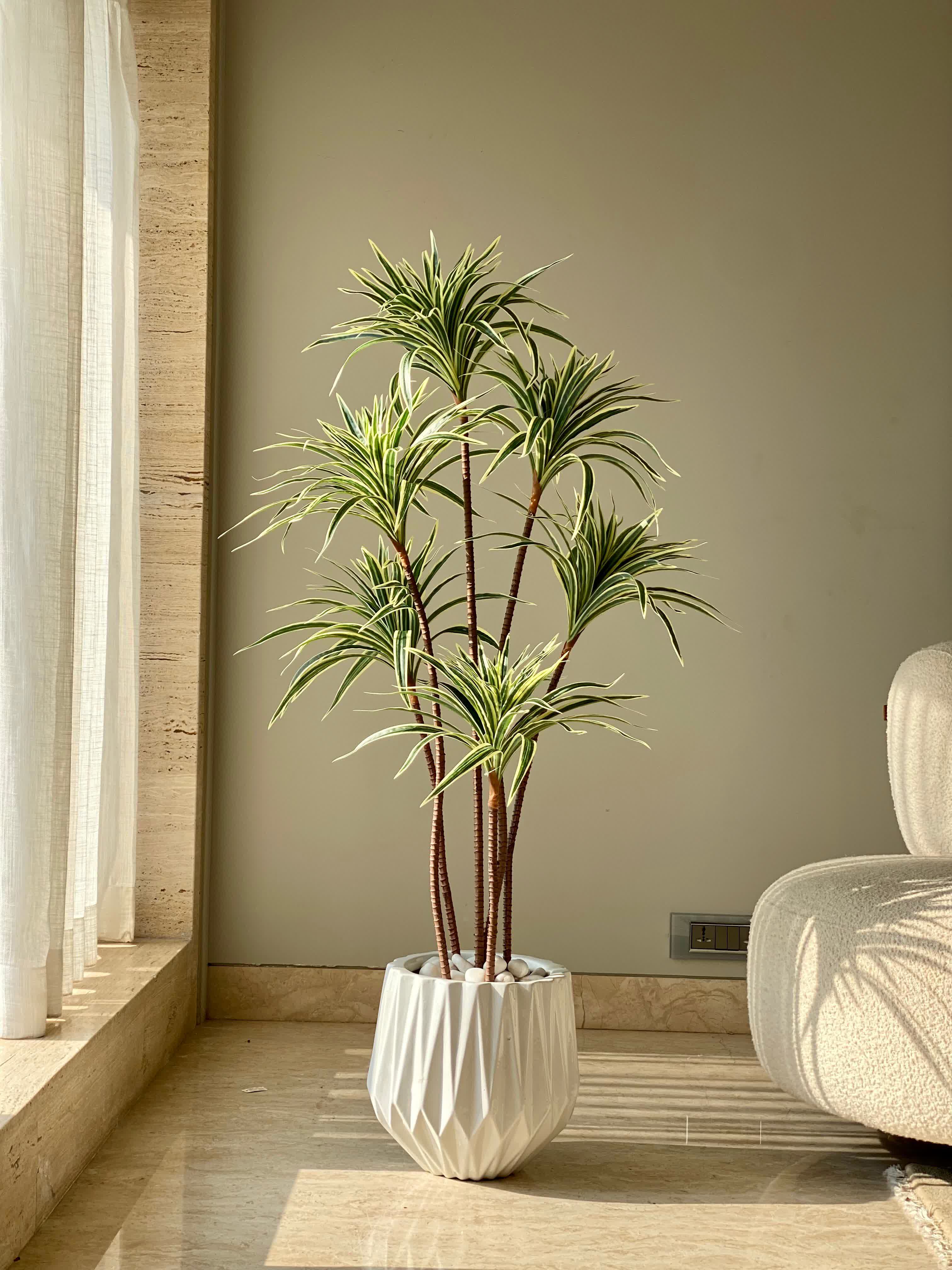 Artificial Spider Palm Tree (4 Feet)