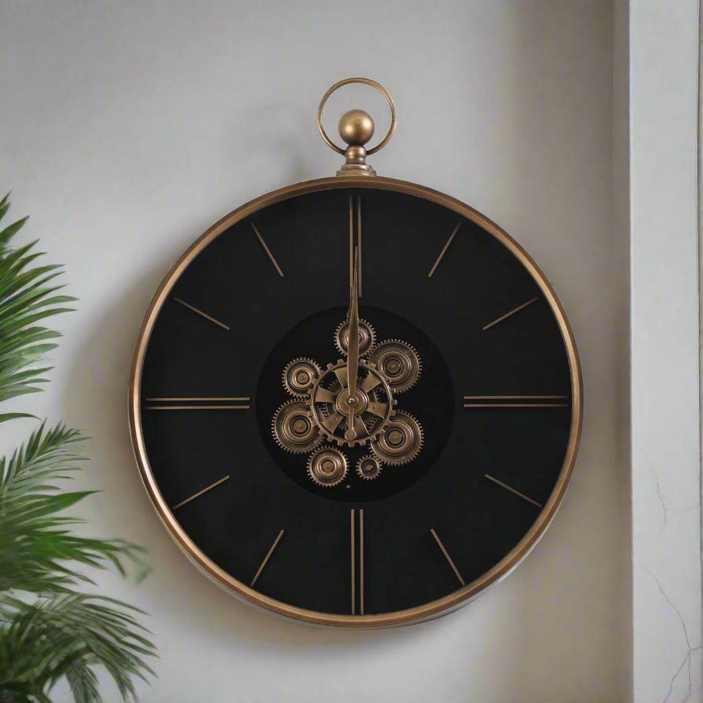 Electrum Wall Clock