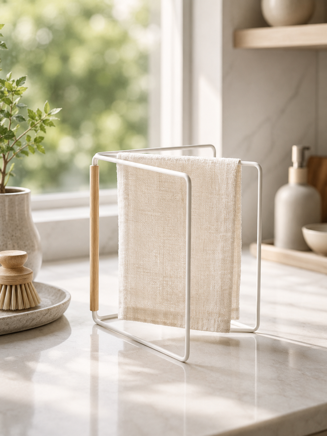 Napkin Holder - White