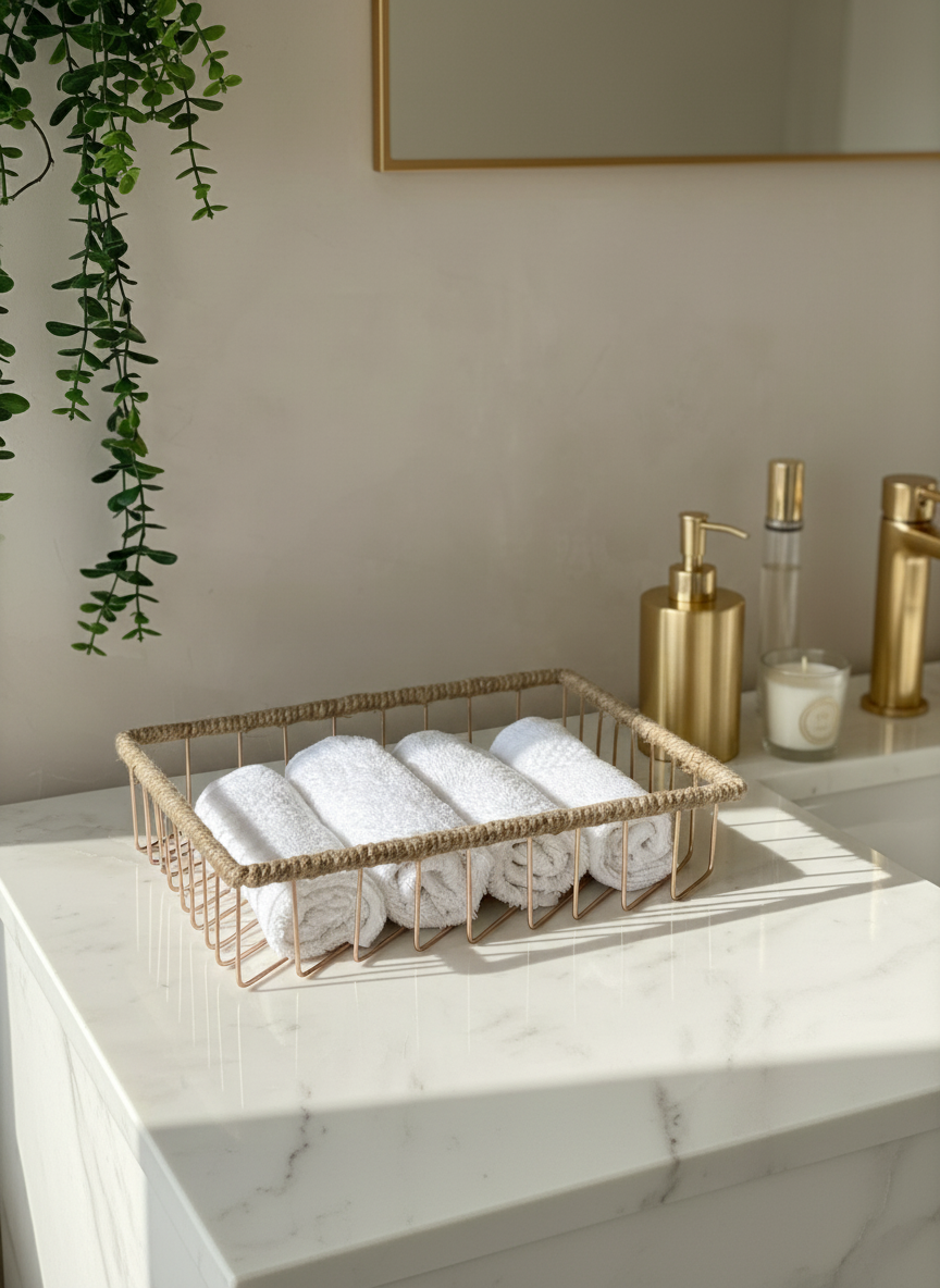 Sochi Basket - Rose Gold