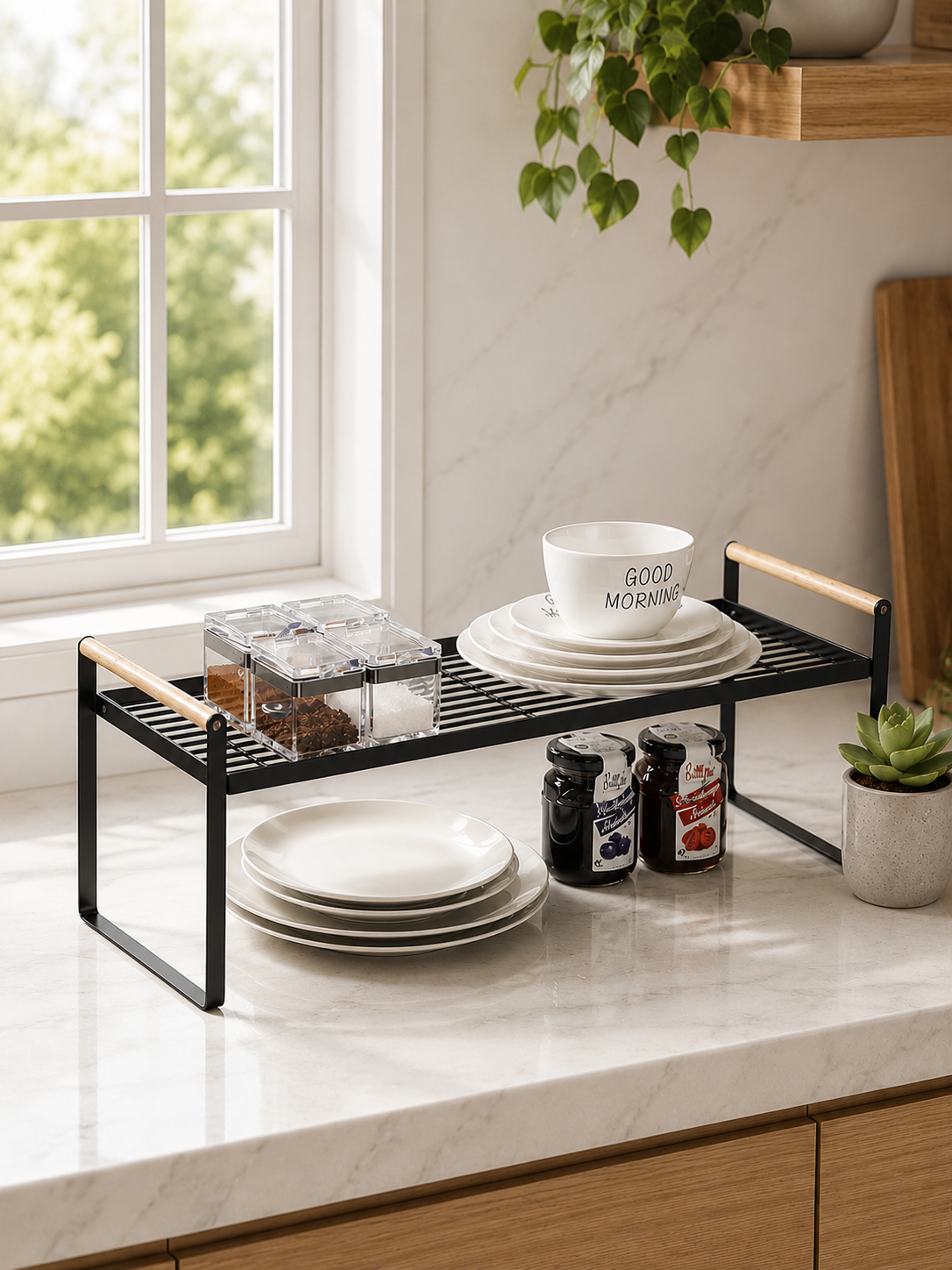 Countertop Table Riser (Size - L) - Black