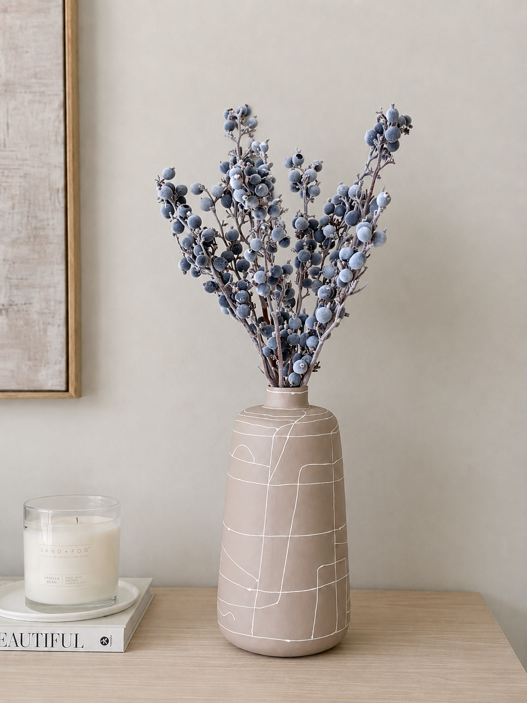 Frosted Berry Bunch - Set of 8