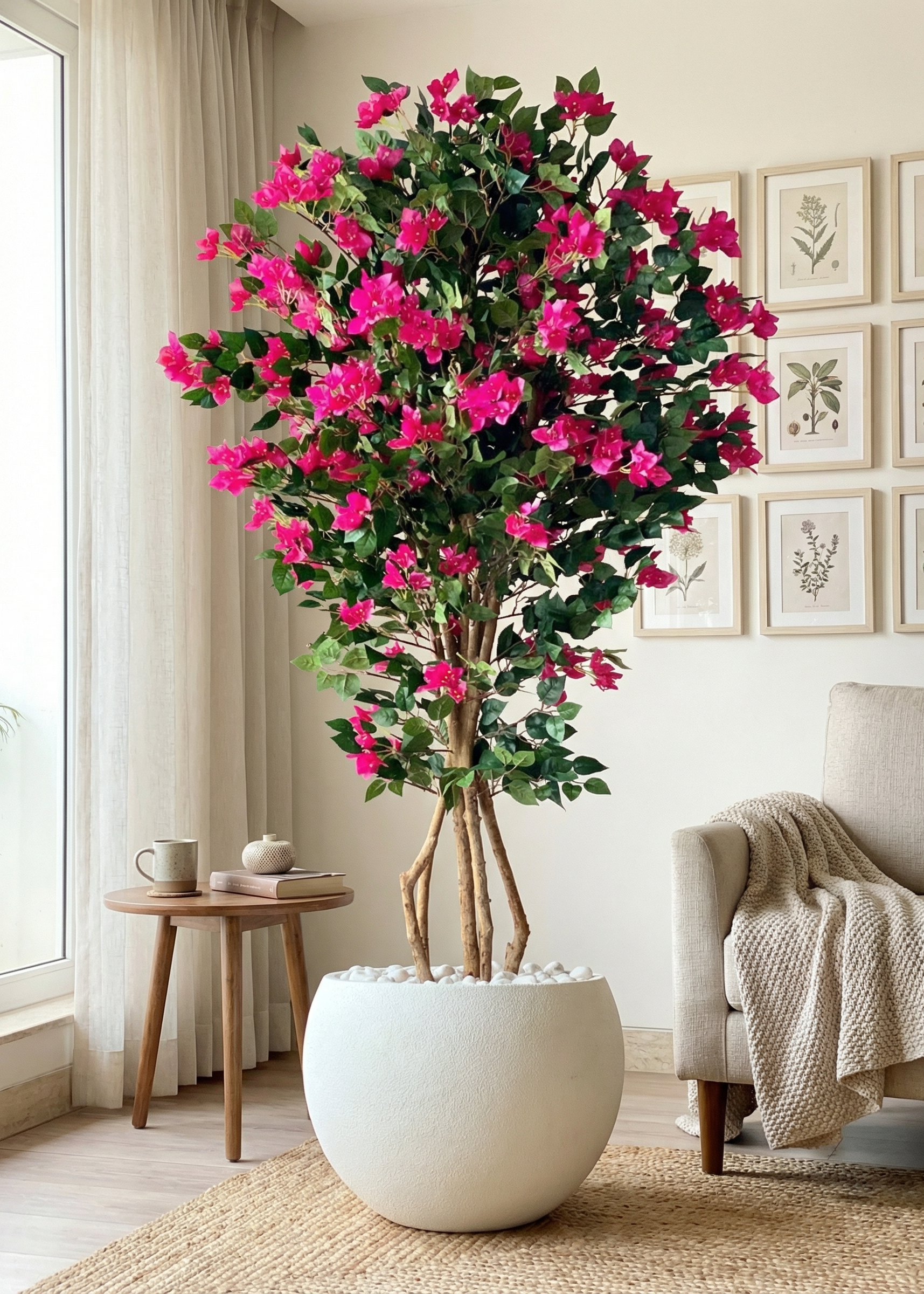 Artificial Bougainvillea Plant - 6 Feet