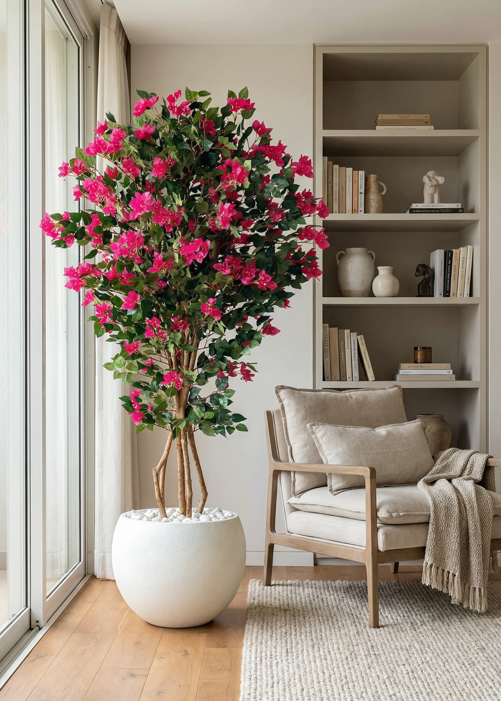 Artificial Bougainvillea Plant - 6 Feet