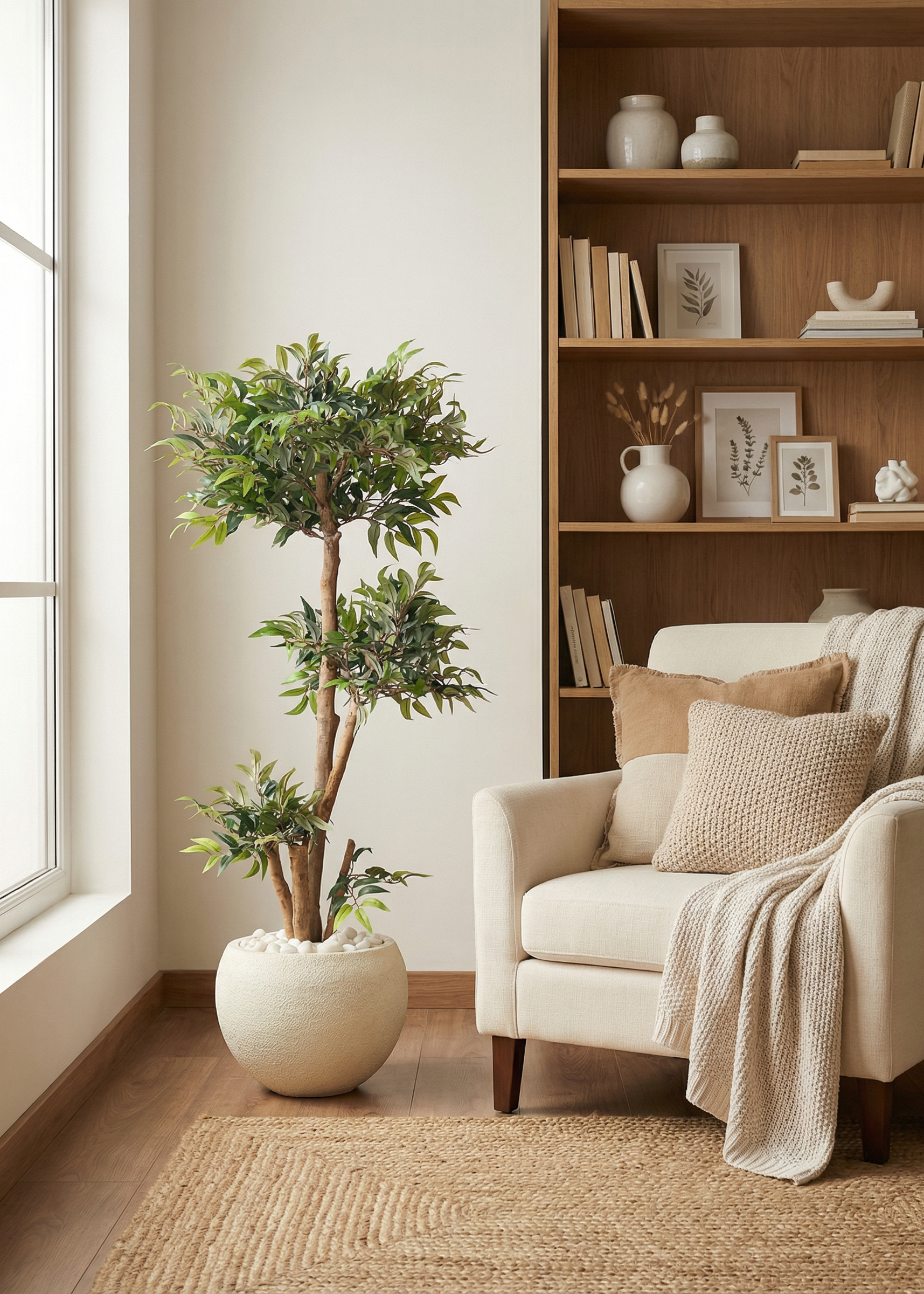 Artificial Ruscus Lush Plant - 4 Feet