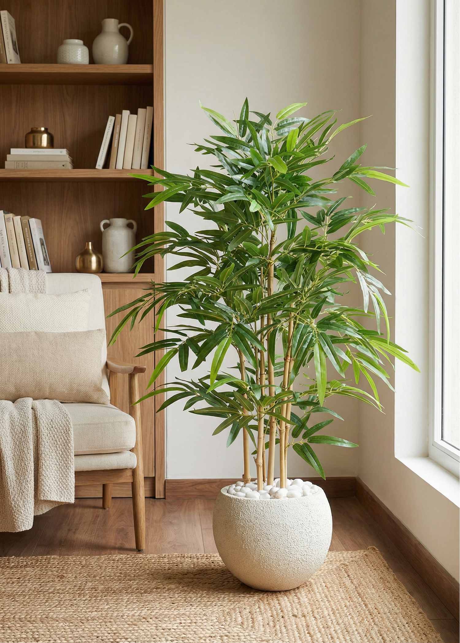 Artificial Bamboo Bliss Plant - 4 Feet