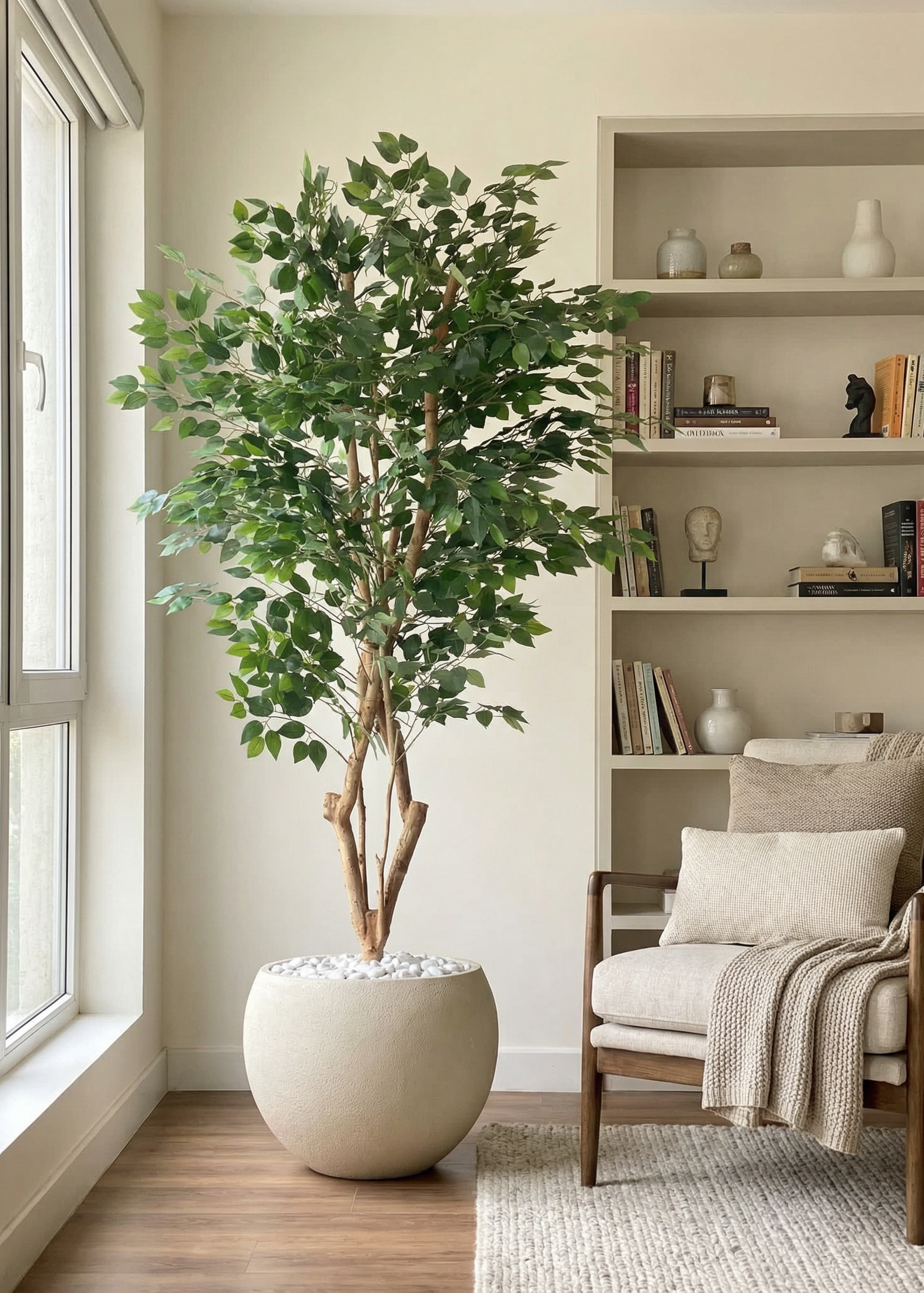 Artificial Grove Ficus Plant - 7 Feet