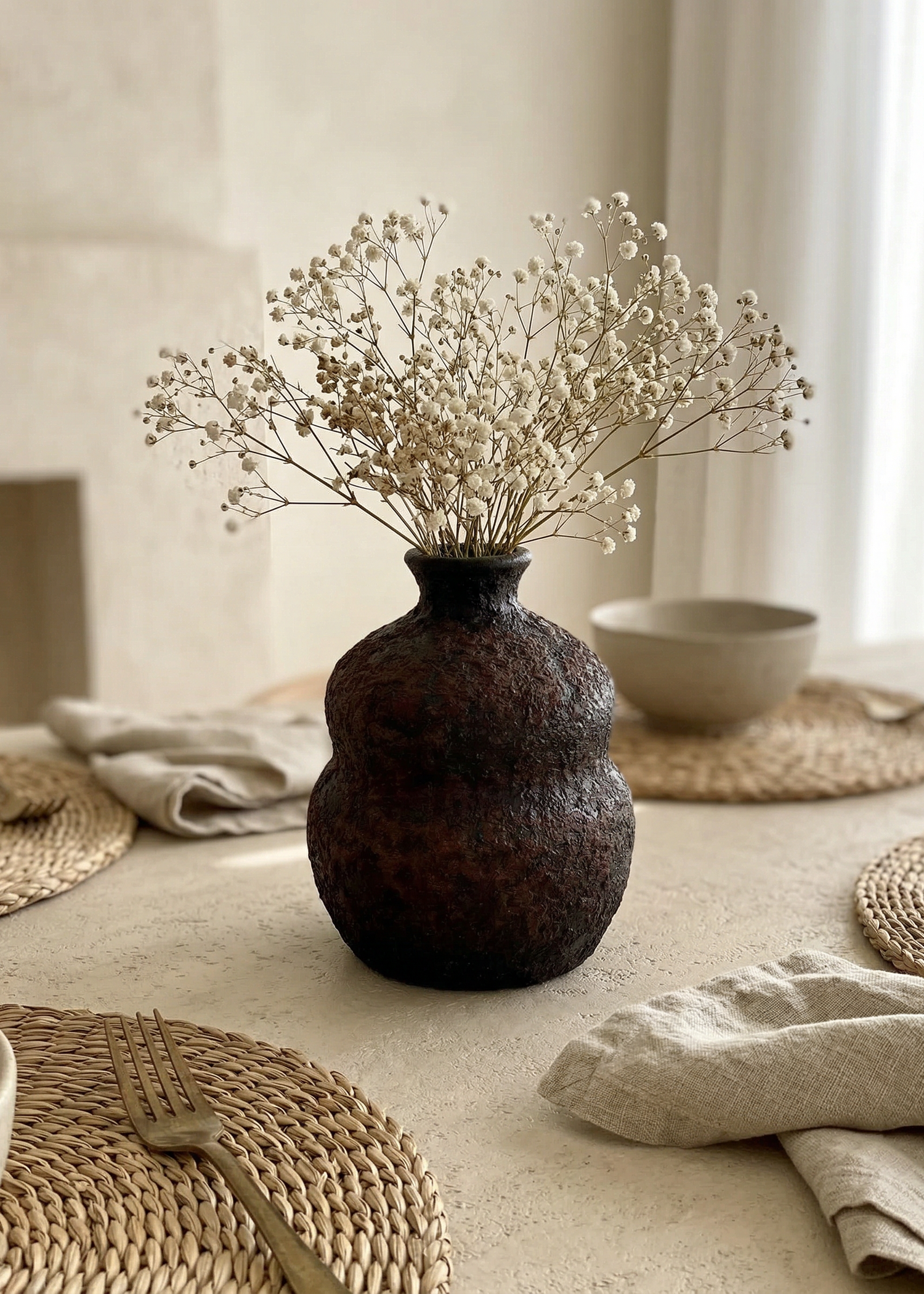 Mudstone Rustic Terracotta Vase -  Medium
