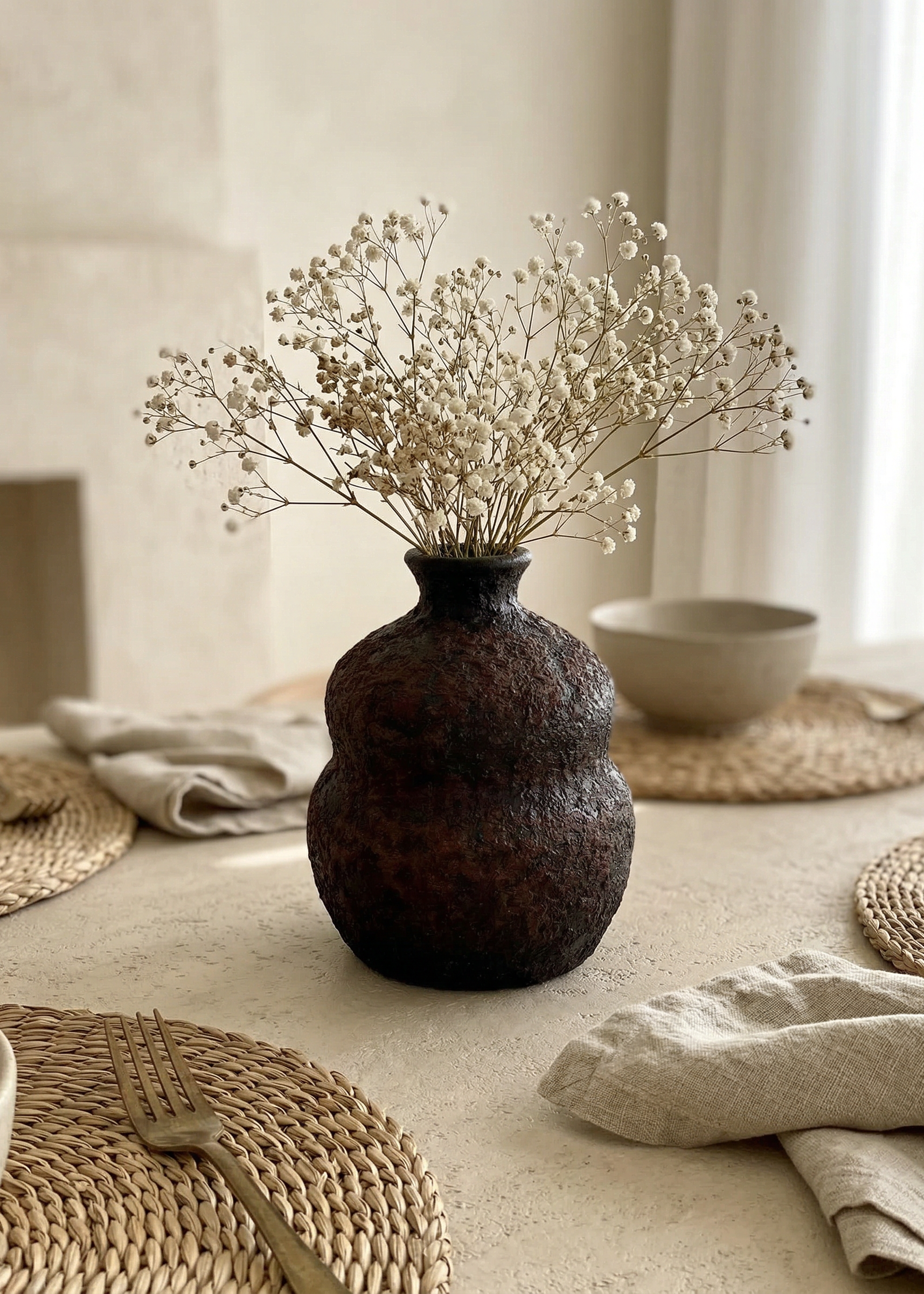 Mudstone Rustic Terracotta Vase -  Medium