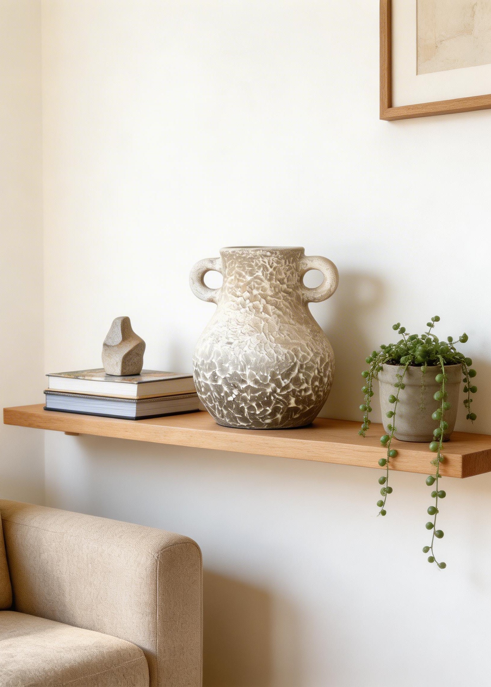 Cera Rustic Terracotta Vase - Small
