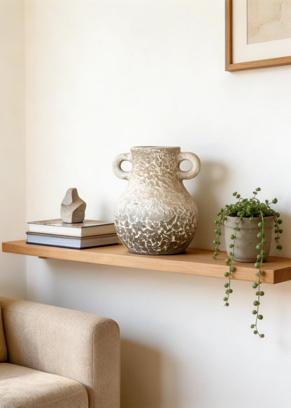 Cera Rustic Terracotta Vase - Small
