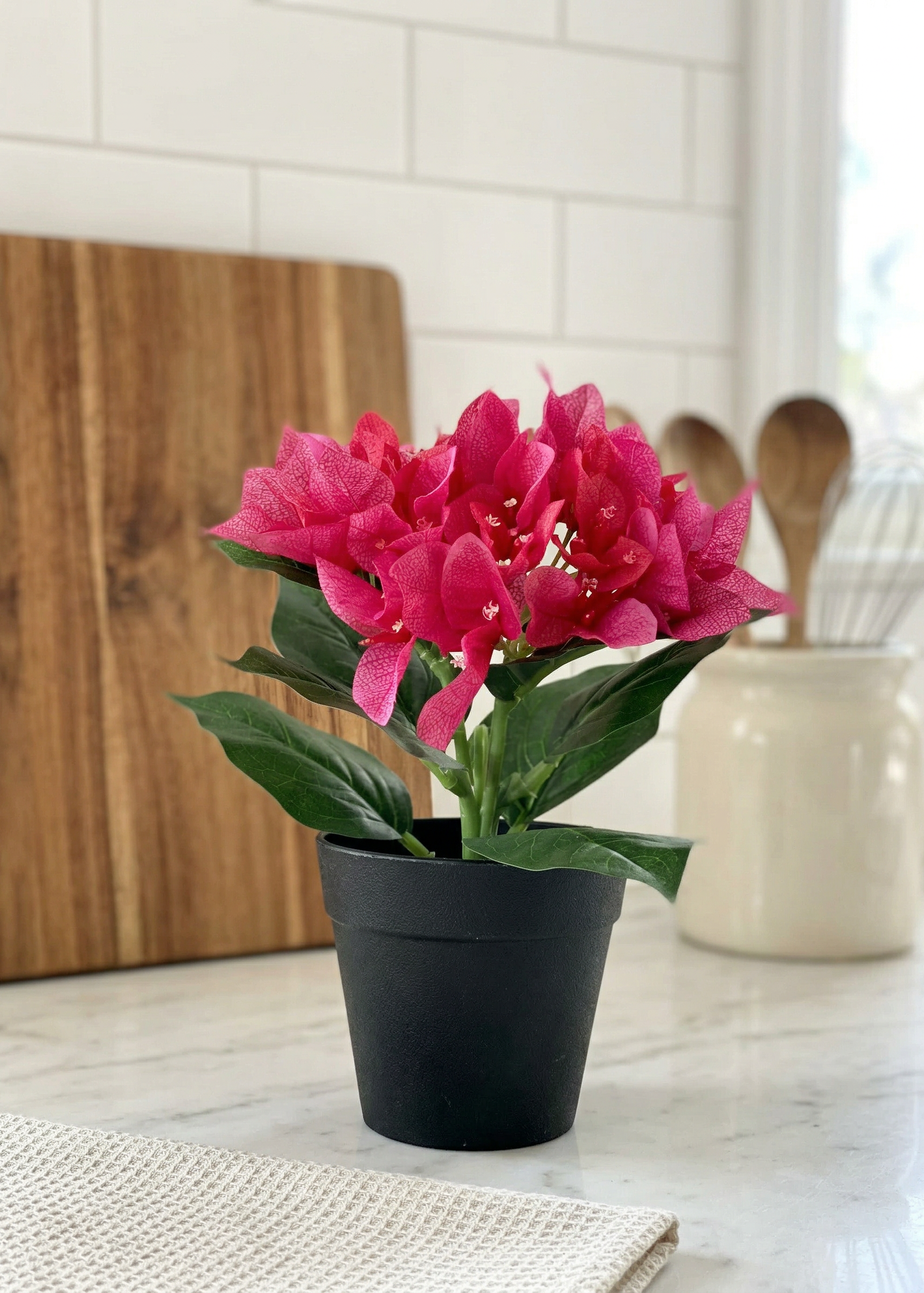 Artificial Pink Bougainvillea Plant