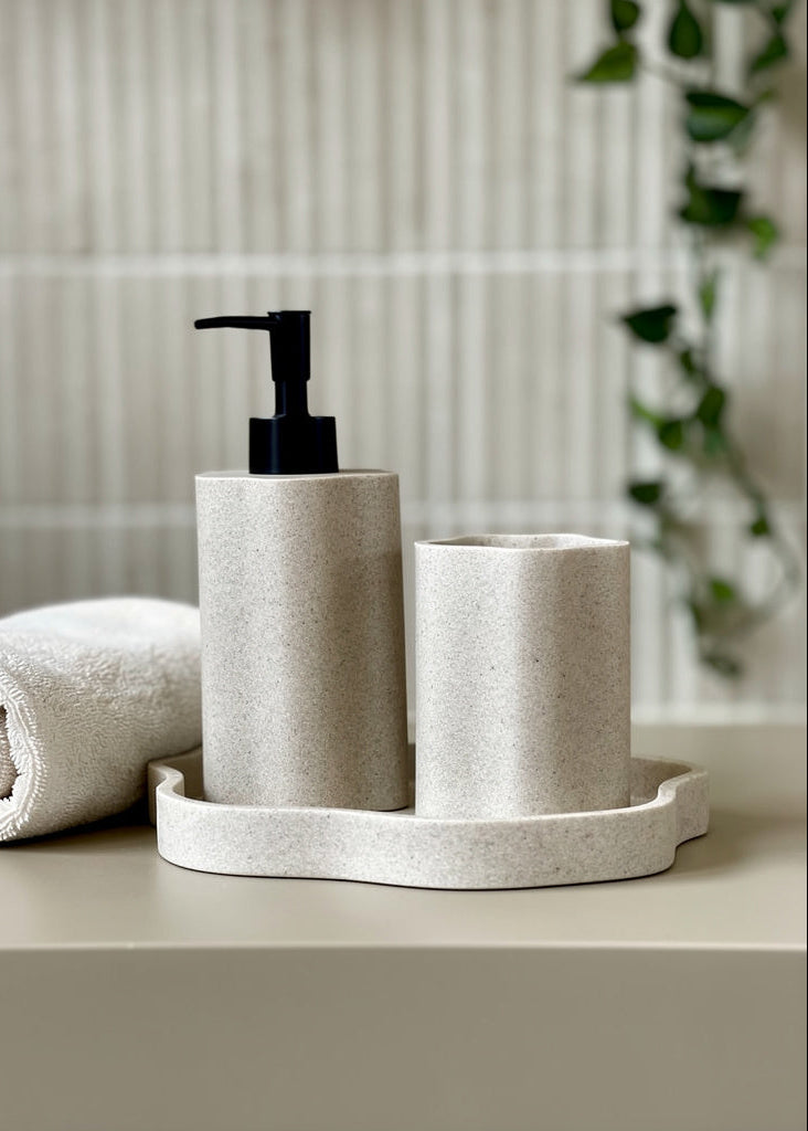Dune Bathroom Set – (Set of 3)