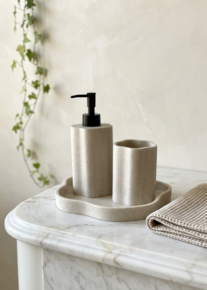 Dune Bathroom Set – (Set of 3)