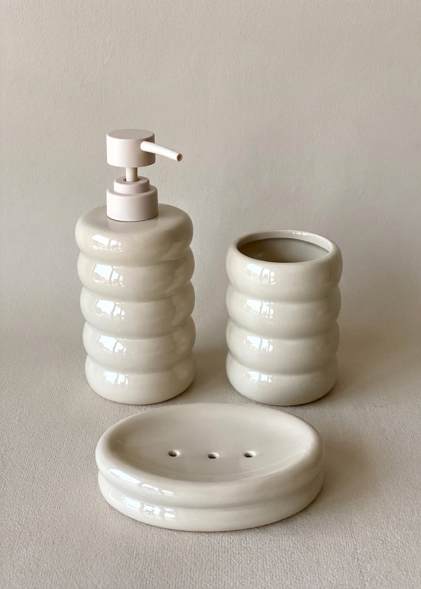 Arc Bathroom Set – (Set of 3)