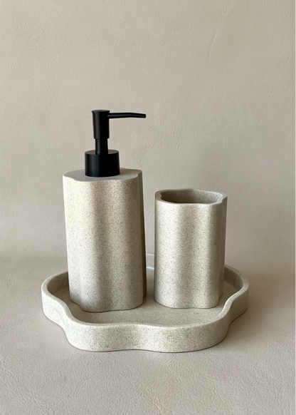 Dune Bathroom Set – (Set of 3)