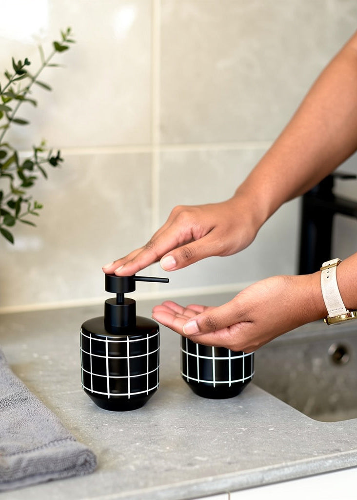Form Bathroom Set - (Set of 2)